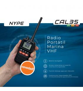 VHF portátil flotante IPX7 NYPE CAL35